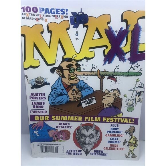 Mad Magazine XL #17 August 2002 Summer Film Festival. Vintage - Picture 1 of 12